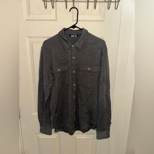 Stio - Men’s Alpine Merino Midweight Shirt LS, Color Gray